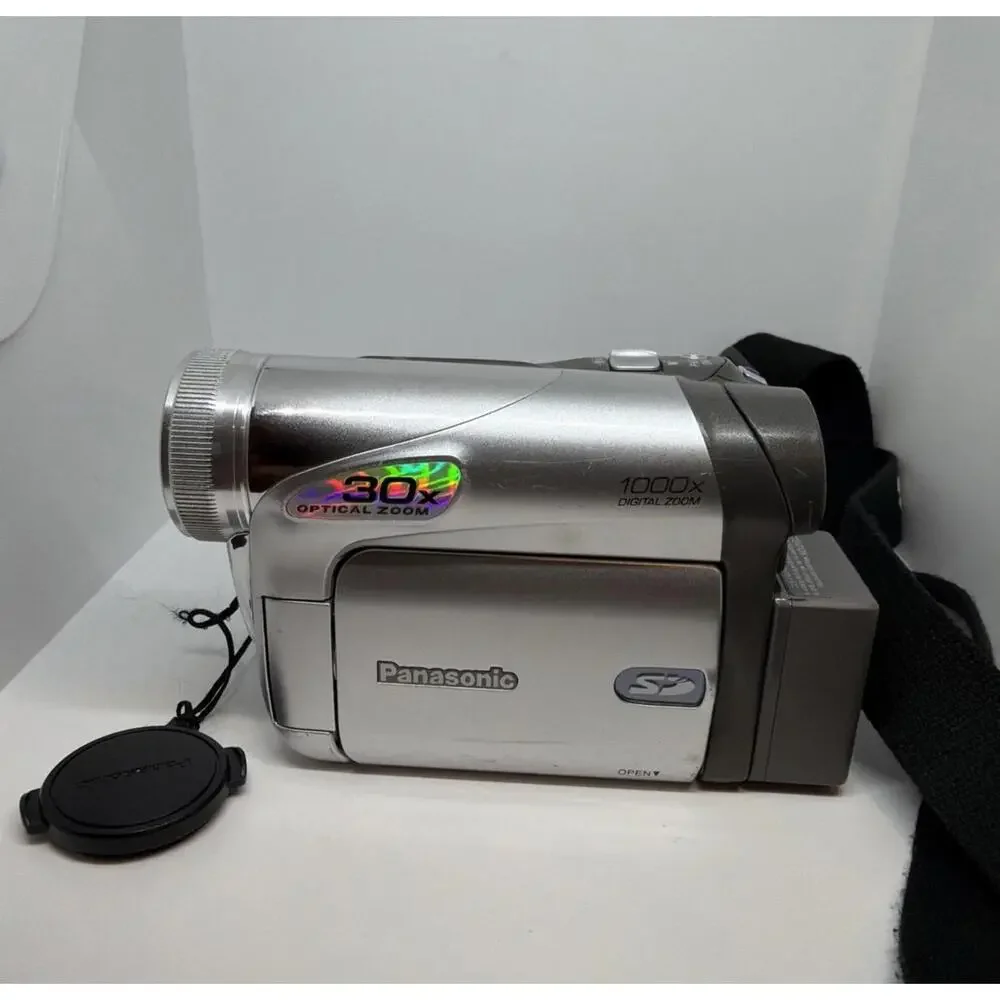 Panasonic PV-GS35 Digital Mini DV Camcorder -Tested Working Record Transfer Play